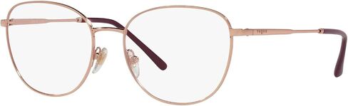 إطارات نظارات طبية على شكل فراشة من Vogue Eyewear للسيدات VO4231، عدسات ذهبية شاحبة/تجريبية، 53 مم in Kuwait