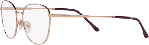 إطارات نظارات طبية على شكل فراشة من Vogue Eyewear للسيدات VO4231، عدسات ذهبية شاحبة/تجريبية، 53 مم in Kuwait
