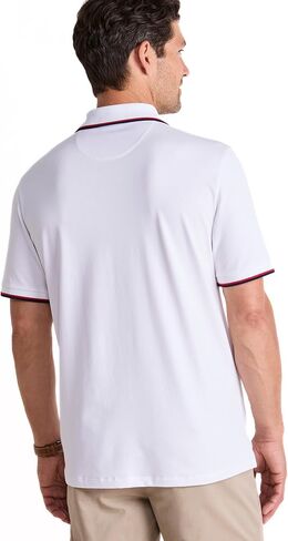 vineyard vines Men's Tipped Edgartown Pique Polo in Saudi Arabia