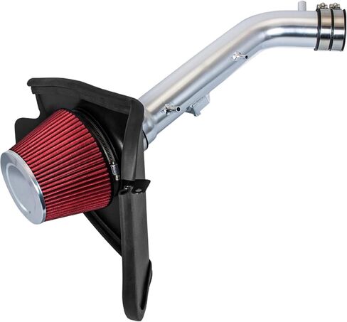 Cold Air Intake System with Heat Shield Kit + Filter Combo RED Compatible For 99-04 Toyota Tacoma / 99-02 Toyota 4Runner 3.4L V6 in Saudi Arabia