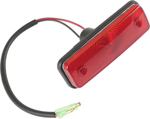 Caltric Rear Taillight Assembly Compatible with Yamaha Warrior 350 YFM350X 1987 1988 1989 1990 1991 1992 1993 1994-2001 in Saudi Arabia
