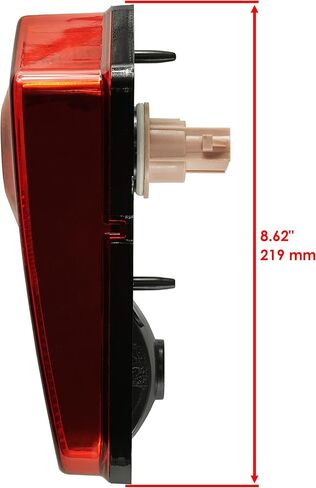 Caltric Complete Left Taillight Compatible with Polaris Sportsman 500 EFI 2009 2010 2011 2012 2013 2411153 in Saudi Arabia
