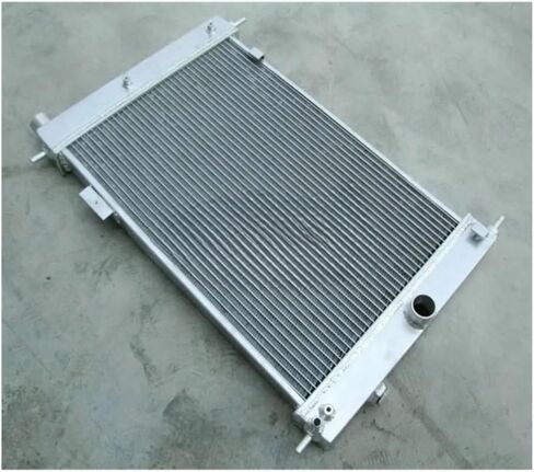 2ROW Radiator Aluminum Radiator Fans，Compatible For Kadett E Vauxhall Astra Mark II MK2 2.0i 16V GTE Manual 2.0L 1983-1991 MT in Saudi Arabia