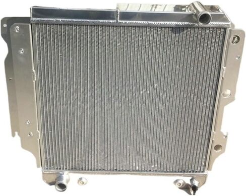 3ROW جميع مشعاع الألومنيوم كفن مروحة التبريد، متوافق مع جيب رانجلر YJ TJ 2.4L-4.2L 1987-2006 in Saudi Arabia