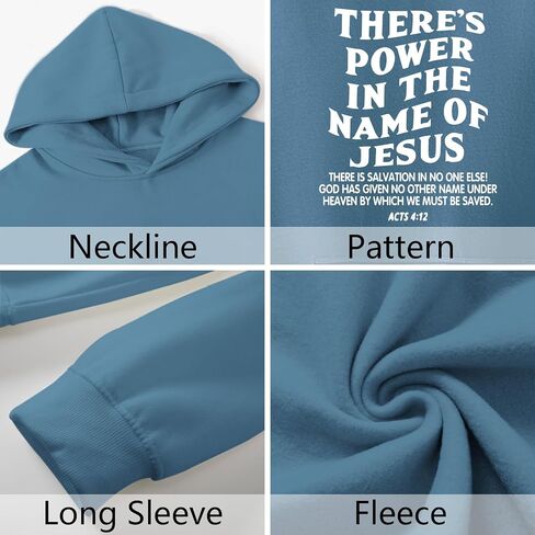 Christian Jesus Saves Hoodies for Men Inspirational Religious Faith Sweatshirts Vintage Bible Verse Graphic Pullovers in Saudi Arabia