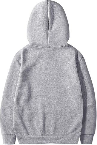 Oversized Hooded Sweatshirt Men Fleece Long Sleeve Hoodies Pullover Soft Drawstring Fall Athletic Hoodie with Pocket in Saudi Arabia
