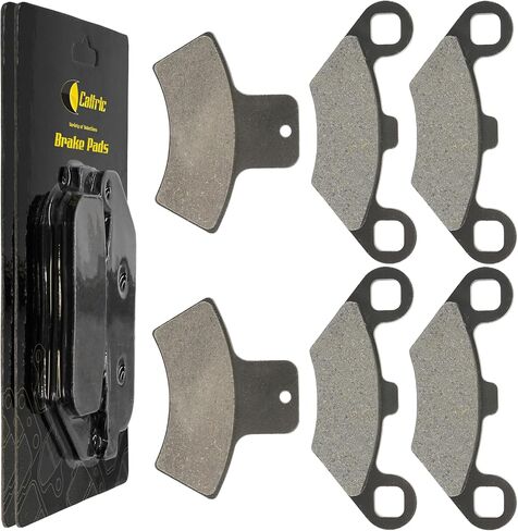 Caltric Front Rear Brake Pads Compatible with Polaris Sportsman 500 4X4 Ebs 1998 1999 00 01 2002 Front Rear Brakes in Saudi Arabia