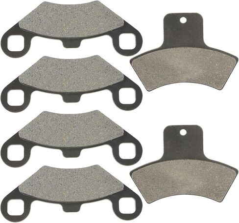 Caltric Front Rear Brake Pads Compatible with Polaris Sportsman 500 4X4 Ebs 1998 1999 00 01 2002 Front Rear Brakes in Saudi Arabia