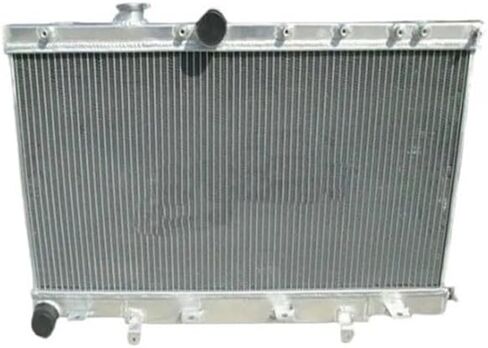 3Row Radiator Aluminum Radiator Fans, Compatible For Subaru Impreza WRX GDA GGA STI GDB GGB EJ20 02-07 in Saudi Arabia