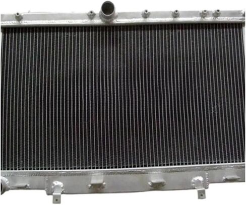 3Row Radiator Aluminum Radiator Fans, Compatible For Subaru Impreza WRX GDA GGA STI GDB GGB EJ20 02-07 in Saudi Arabia
