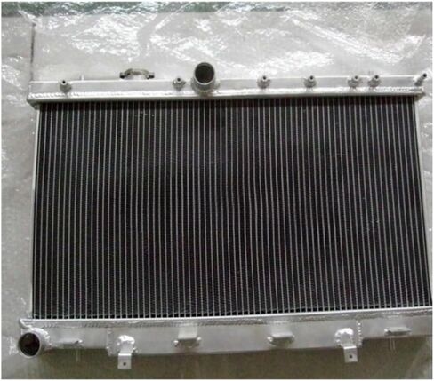 3Row Radiator Aluminum Radiator Fans, Compatible For Subaru Impreza WRX GDA GGA STI GDB GGB EJ20 02-07 in Saudi Arabia