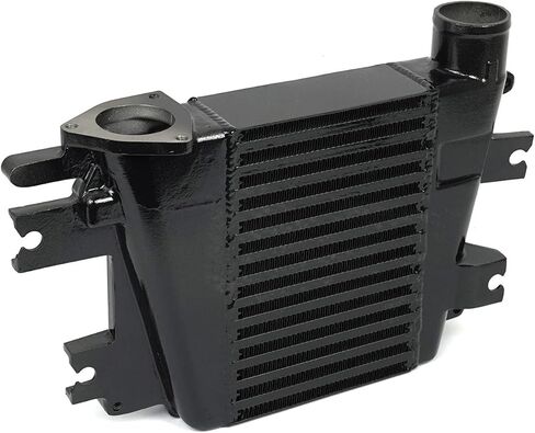 Car Cold Air Intake Radiator, Compatible For Nissan Patrol Y61 ZD30 3.0L TD 1997-2007, Aluminum Top Mount Bar And Plate Intercooler Radiator in Saudi Arabia