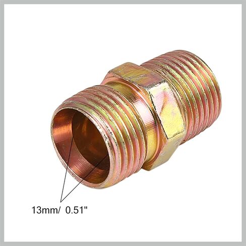 3 قطعة 3/8 "NPT إلى M18 x 1.5 مللي متر ذكر مستقيم خرطوم الهواء المناسب موصل محول استبدال قطع غيار السيارات in Saudi Arabia