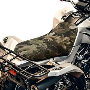 غطاء مقعد صيد مموه ATV مقاوم للماء غطاء مقعد عالمي ذو أربع عجلات متوافق مع Polaris Sportsman 570 450 850، Polaris Scrambler 400 500 850 1000 in Kuwait