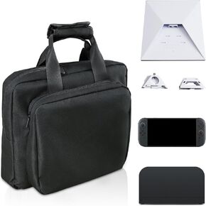 حقيبة سفر لـ Starlink Mini Gears - تصميم بجيب مزدوج - حقيبة يد لـ Starlink Mini Anatnna، كابل إيثرنت، مسند، مزود طاقة - للتخييم في الهواء الطلق in Kuwait