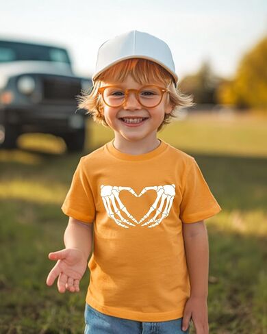 Halloween Shirts for Kids Toddler Boys Girls Pumpkin Shirts Ghost T-Shirts Clothes Short Sleeve Cotton Tee 2-8T in Saudi Arabia