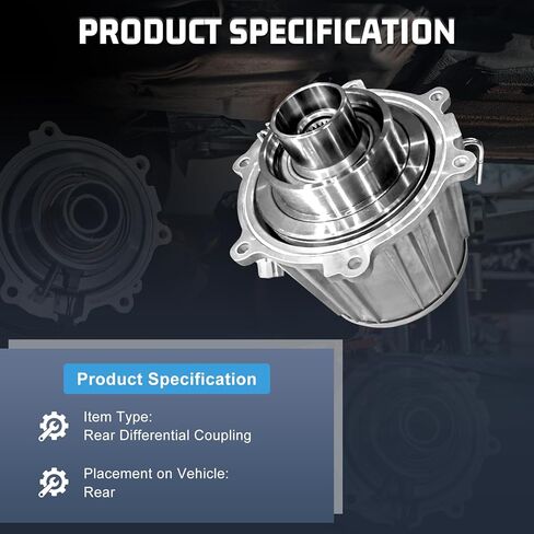 387614BF1A Rear Differential Coupling Assembly AWD Compatible with Nissan Rogue 2014-2020 Murano 2015-2020, Rsport 2017-2020, Replace# 387614BF0A in Saudi Arabia