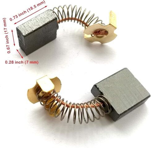 4pcs 381028-08 Carbon Brush Replacement for DeWalt 381028-08 & 381028-02 -Fits DW717, DW718, DWS780 in Saudi Arabia