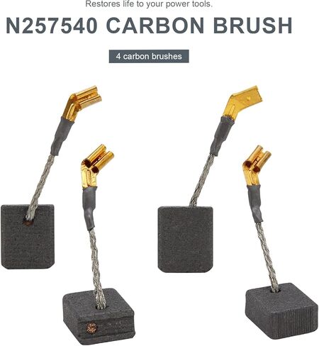 4pcs 381028-08 Carbon Brush Replacement for DeWalt 381028-08 & 381028-02 -Fits DW717, DW718, DWS780 in Saudi Arabia