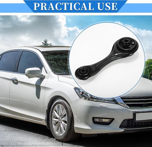 حامل محرك المحرك متوافق مع Honda Accord 2.2L في 1990-1993، حامل دعامة عزم دوران حديد أسود مقاوم للتآكل in Saudi Arabia