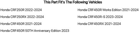 TUSK First Line Air Filter for Honda CRF450R 2021-2023 in Saudi Arabia