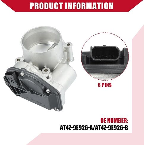No.AT4Z-9E926-A Electronic Throttle Body Assembly with TPS Sensor for Ford Flex 2013-2019 3.5L / Inner Engine Throttle Control/Durable / 1 Pcs in Saudi Arabia