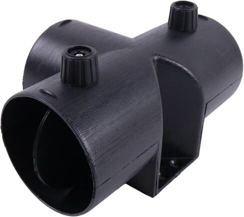 ZTUOAUMA 75mm T-Piece Diesel Heater Duct Connector Adjustable Air Vent Hose Connector Valve Flap Compatible with Eberspacher Webasto Propex 2KW 5KW 8KW Air Diesel Parking Heaters in Saudi Arabia