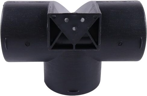 ZTUOAUMA 75mm T-Piece Diesel Heater Duct Connector Adjustable Air Vent Hose Connector Valve Flap Compatible with Eberspacher Webasto Propex 2KW 5KW 8KW Air Diesel Parking Heaters in Saudi Arabia