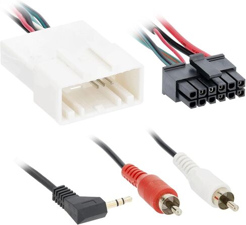 Metra 70-8114 سرج سلك التحكم في عجلة القيادة مع RCA لمركبات تويوتا/سيون/لكزس 2003-Up in Saudi Arabia