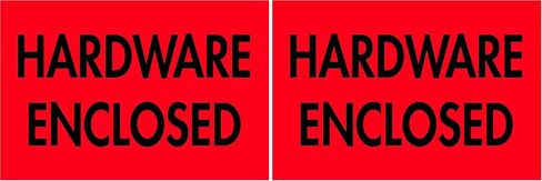 Tape Logic TLDL3591 Labels, Hardware Enclosed", 2" x 3", Fluorescent Red, 1 Roll of 500 Labels in Saudi Arabia