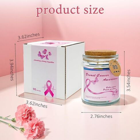 جرة الكتاب المقدس لسرطان الثدي، هدايا العناية بالسرطان للمرأة، رسائل إيجابية لمحاربي السرطان، ملحقات التوعية بسرطان الثدي، عناصر راحة للشفاء العاجل in Kuwait