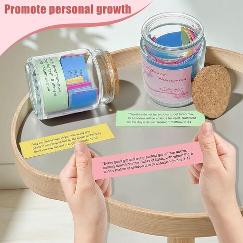 جرة الكتاب المقدس لسرطان الثدي، هدايا العناية بالسرطان للمرأة، رسائل إيجابية لمحاربي السرطان، ملحقات التوعية بسرطان الثدي، عناصر راحة للشفاء العاجل in Kuwait