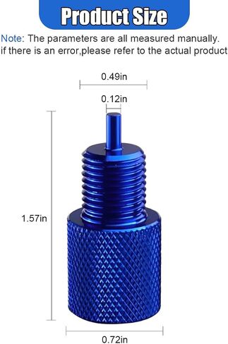 Brake Proportioning Valve Bleeder Tool, Brake Bleeding Tool for DISC/DISC & Disc/Drum PV2 PV4, AC Delco 172-1353 and 172-1371, Compatible with Non-Adjustable Combination Valves (Gold) in Saudi Arabia