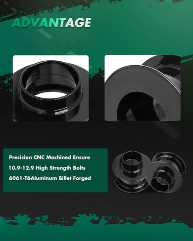 مجموعات رفع التسوية الأمامية مقاس 3 بوصات من SCITOO مناسبة لسيارات Ford for F-250 Super Duty 2005-2023 لـ F-350 Super Duty 2005-2022-ارتفاع الرفع لا يساوي السماكة الفعلية in Saudi Arabia