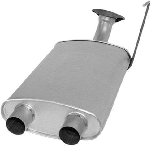 Part Synergy Replacement for Maximum Muffler Aluminized Steel Oval Direct Fit Exhaust Muffler for Nissan Titan 2007-2015 Direct Fits OE in Saudi Arabia
