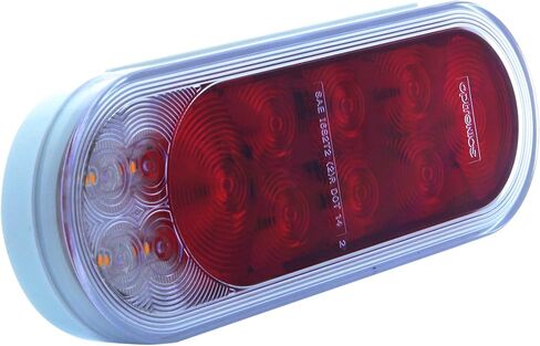 Optronics STL211XRBP 4" Fusion Gen II LED Combination Stop/Turn/Tail/Back-Up Light, Red in Saudi Arabia