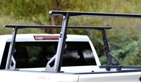 HD Adjustable Height Heavy Duty Truck Bed Rack. Select 60", 68" or 78" Crossbar Length. HD T-Slot Cross Bars are Included. See Fitment Guide in The Image Section to Assure Correct Truck Fit in Saudi Arabia