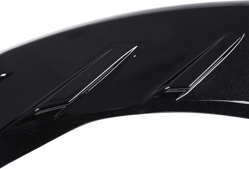 Fits Toyota Corolla 2019 2020 2021 2022 Front Bumper Lip Body Kit Spoiler 1 Set, Shiny Black in Kuwait