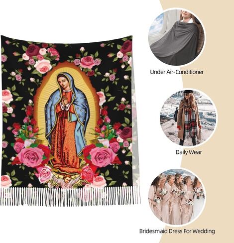 Virgen De Guadalupe Blanket Scarf in Kuwait