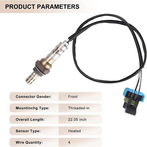 Oxygen O2 Sensor Upstream Fits for Chevy Camaro 2010-2015, Caprice Corvette SS 2009-2017, Silverado 1500 03-06, for Cadillac Escalade 2003-2006, for GMC Sierra 2500 3500 2003-2012, Yukon 2003-2006 in Saudi Arabia
