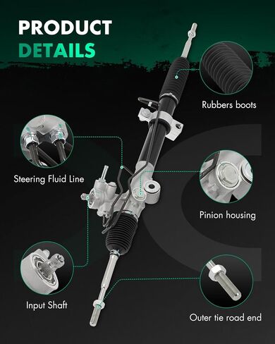 Power Steering Rack and Pinion Complete Assembly fit for Nissan Murano 3.5L 2003 2004 49001CA000 49001CA00A in Saudi Arabia
