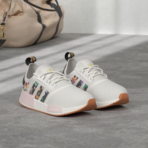 حذاء رياضي NMD_r1 للسيدات من adidas، Wonder Quartz/Earth Strata/Super Pop، 5.5 in Saudi Arabia
