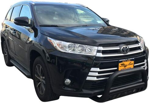 VANGUARD VGSSB-1148AL Brushed Aluminum OE Style Running Boards | Compatible with 14-19 Toyota Highlander Drilling Required in Saudi Arabia