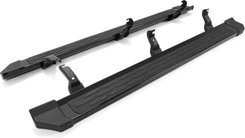 HECASA Running Boards Compatible with 2021-2025 Ford Bronco 4 Door Side Steps Nerf Bars Aluminum Powder Coated Black in Saudi Arabia