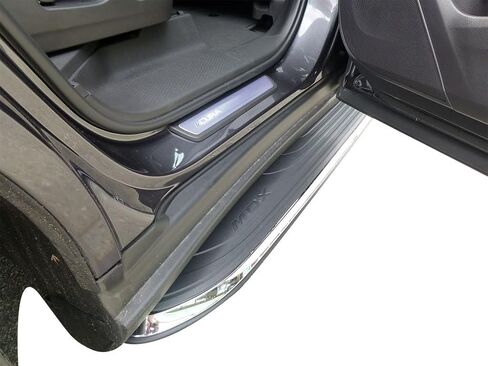 VANGUARD VGSSB-0958-1279AL VGSSB-0958-1279AL for Acura MDX 2017-2019 Running Board Black Factory Style Step Boards in Saudi Arabia