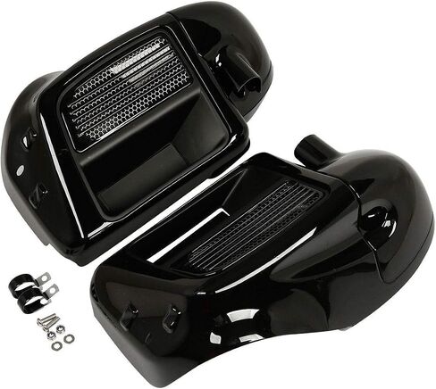 مجموعة هدايا TCT-MOTORPARTS ذات فتحات تهوية سفلية تناسب Harley Touring مع طريق King FLHR Electra Street Glide FLTR FLHT FLHX 2014-2024 Ultra Classic FLHTCU in Saudi Arabia