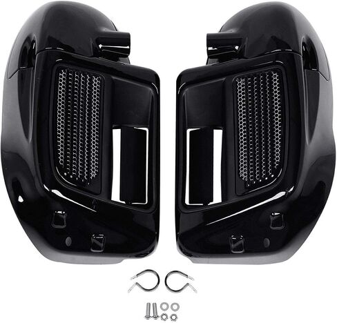 مجموعة هدايا TCT-MOTORPARTS ذات فتحات تهوية سفلية تناسب Harley Touring مع طريق King FLHR Electra Street Glide FLTR FLHT FLHX 2014-2024 Ultra Classic FLHTCU in Saudi Arabia