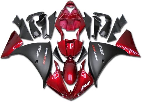 NT FAIRING Red Black Injection Mold Fairing Fit for YAMAHA 2009 2010 2011 YZF R1 Aftermarket Painted Kit ABS Plastic Set Motorcycle Bodywork 09 10 11 in Saudi Arabia