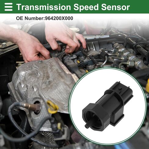 Motoforti Transmission Speed Sensor VSS Speed Sensor for Hyundai Accent 1.6L 03-14 No.964200X000 Black Sturdy in Saudi Arabia