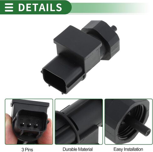 Motoforti Transmission Speed Sensor VSS Speed Sensor for Hyundai Accent 1.6L 03-14 No.964200X000 Black Sturdy in Saudi Arabia